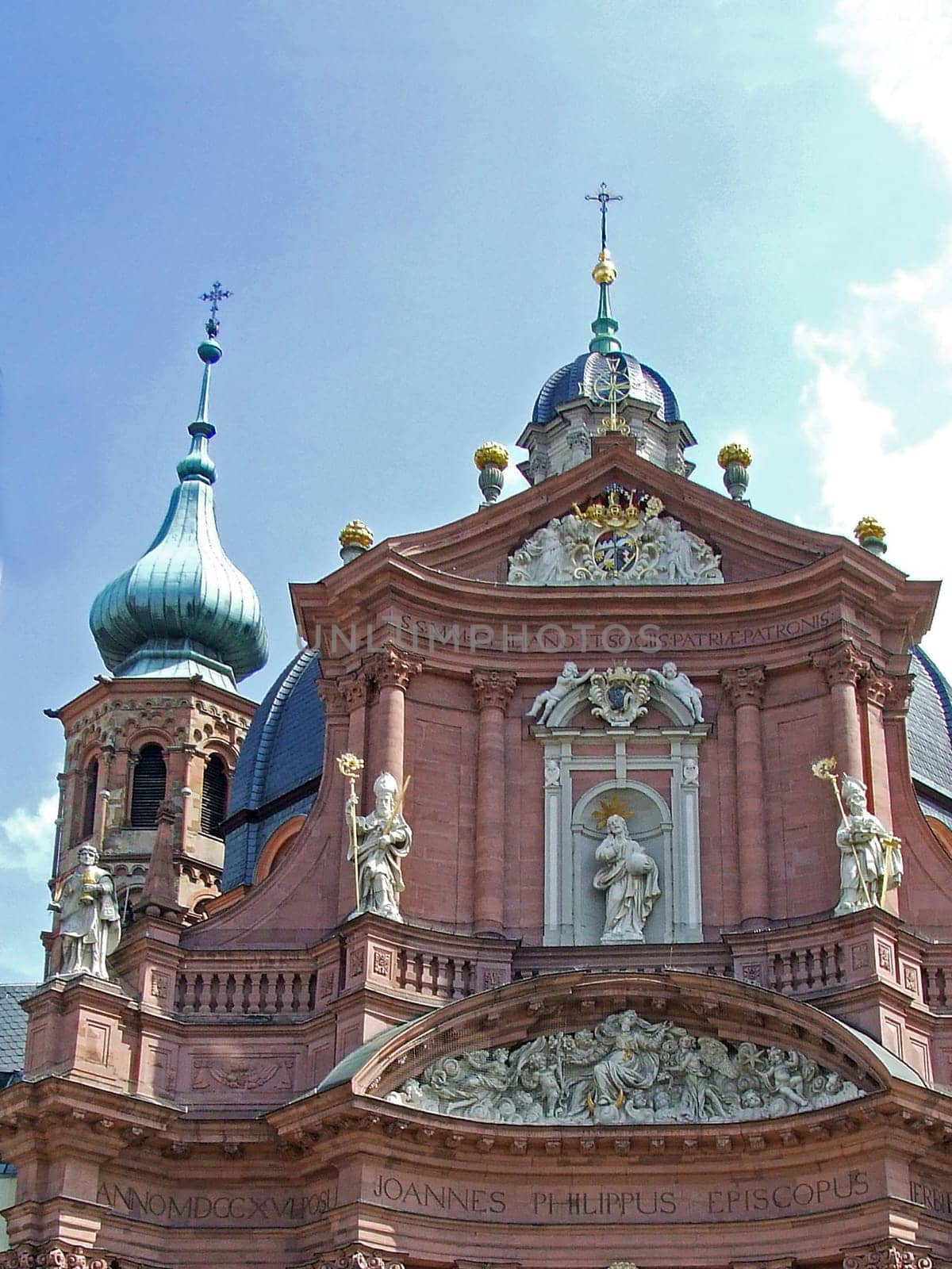 In this church is the crypt of St. Kilan