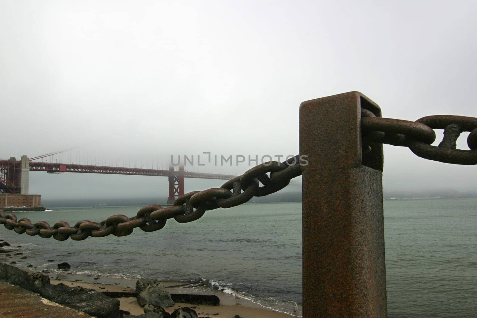San Francisco - Golden Gate in the Fog