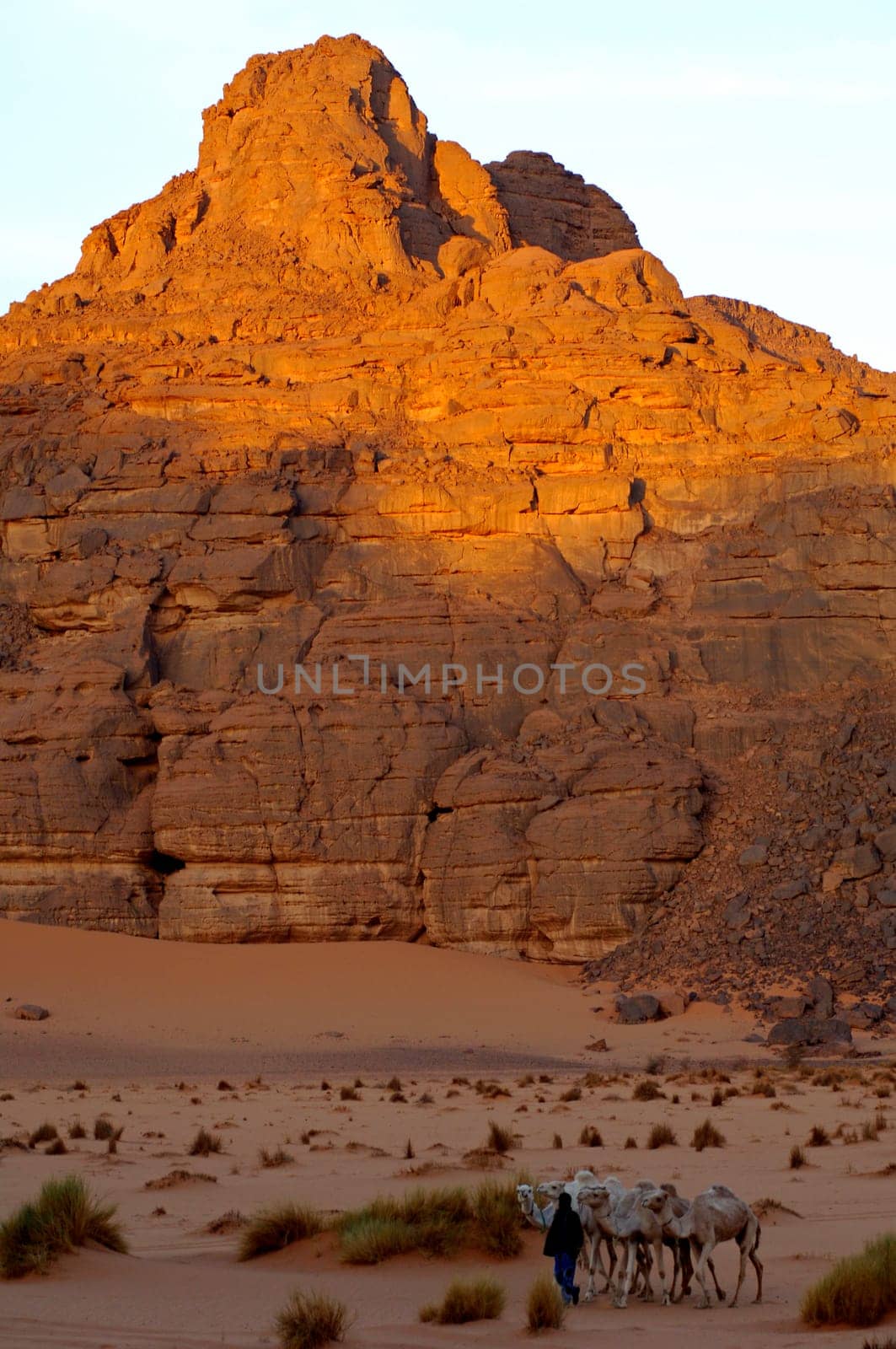 In the Akakus Mountains,Libya