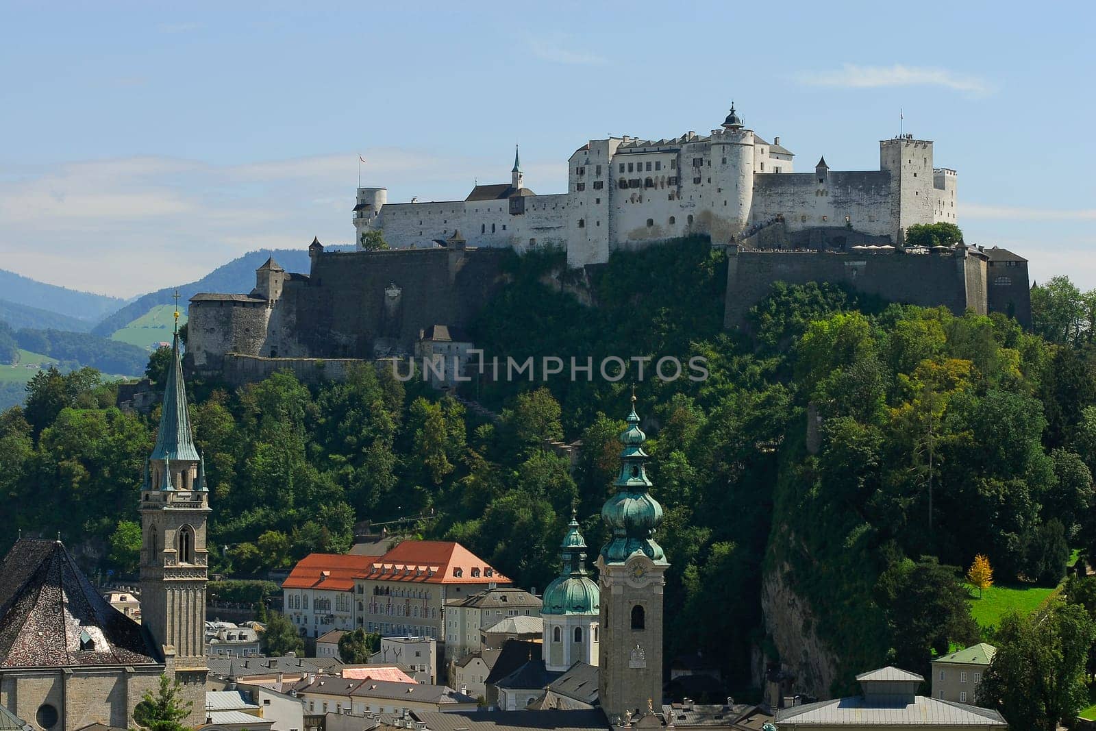 ... View from the Mönchsberg...