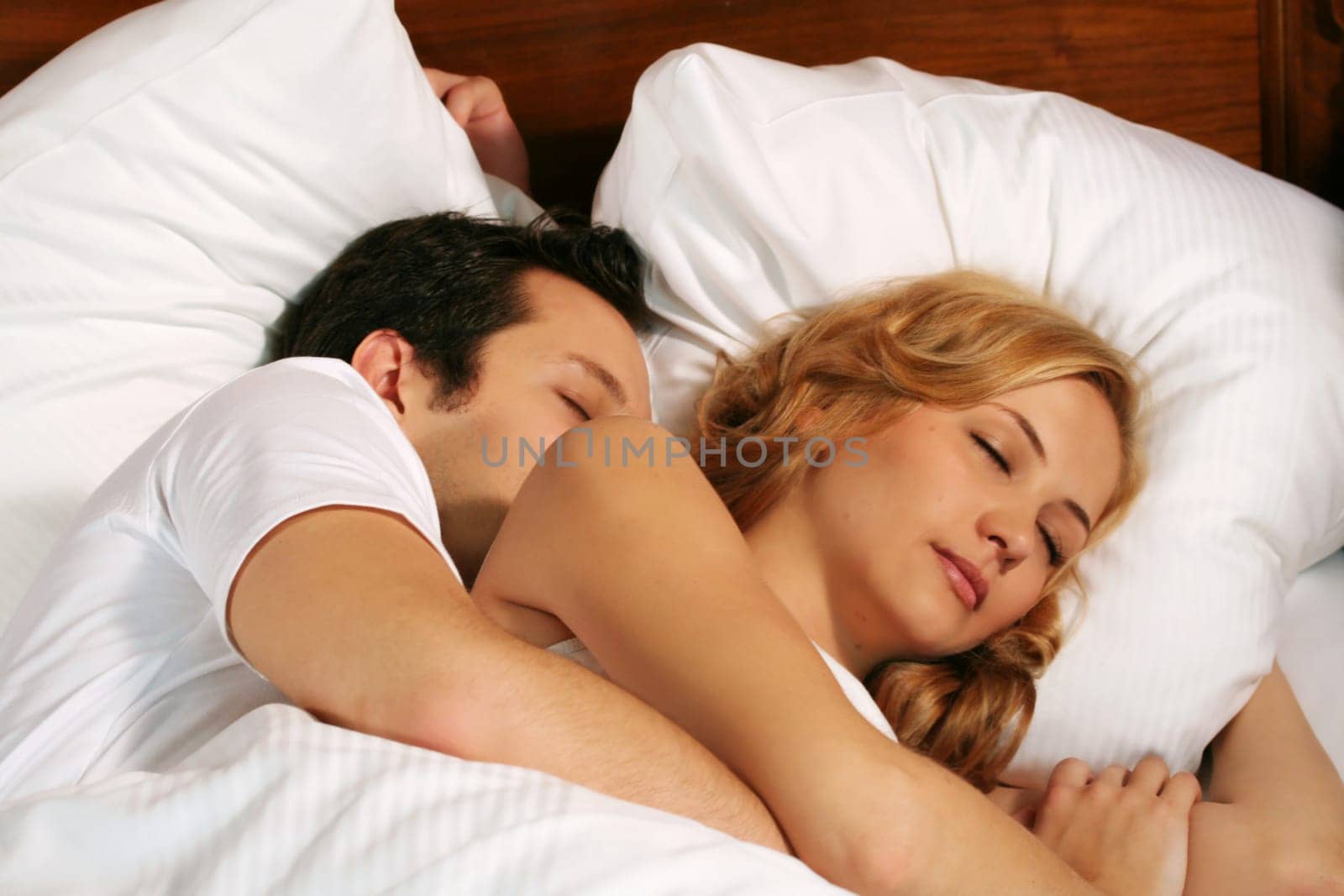 Couple in bed