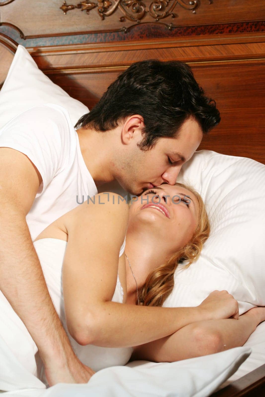 Couple in bed