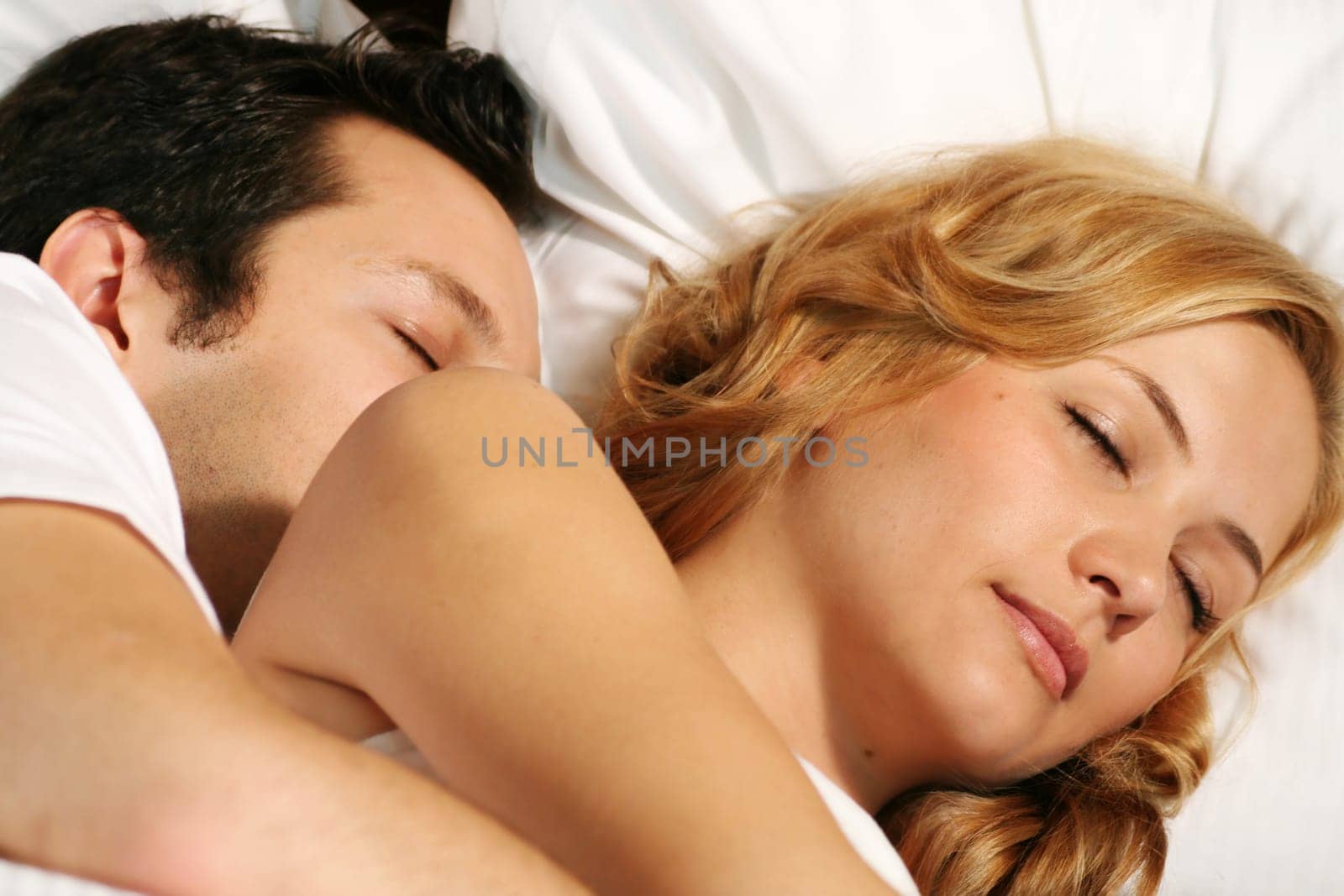 Couple in bed
