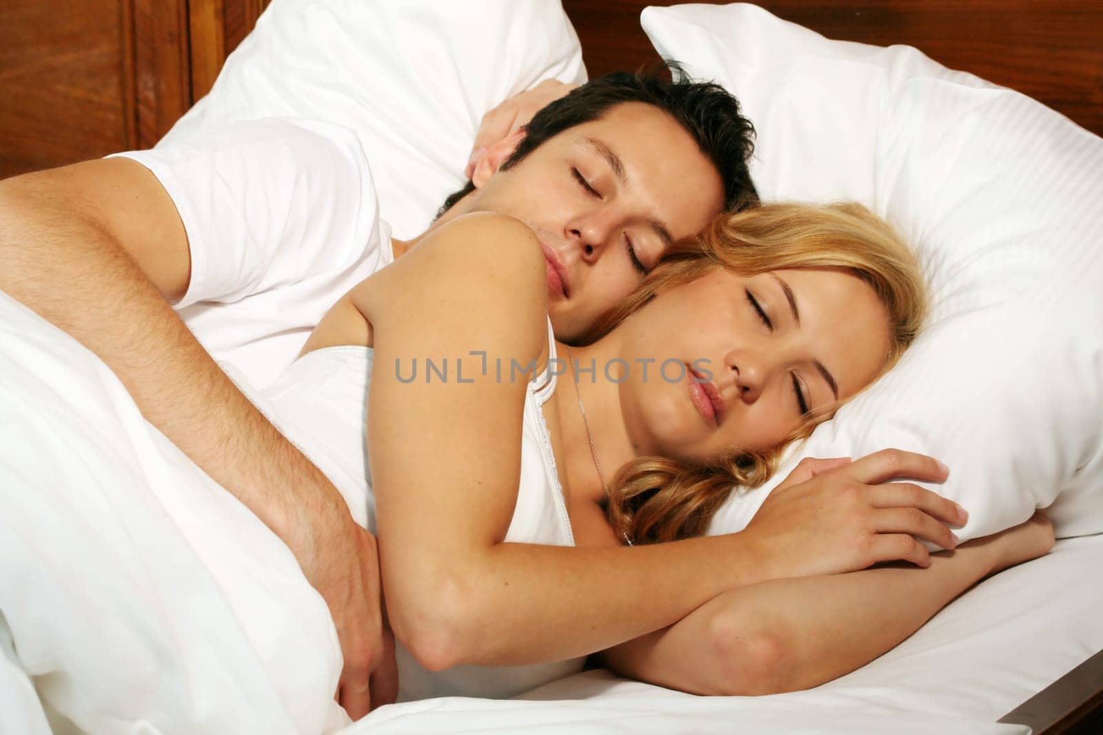 Couple in bed