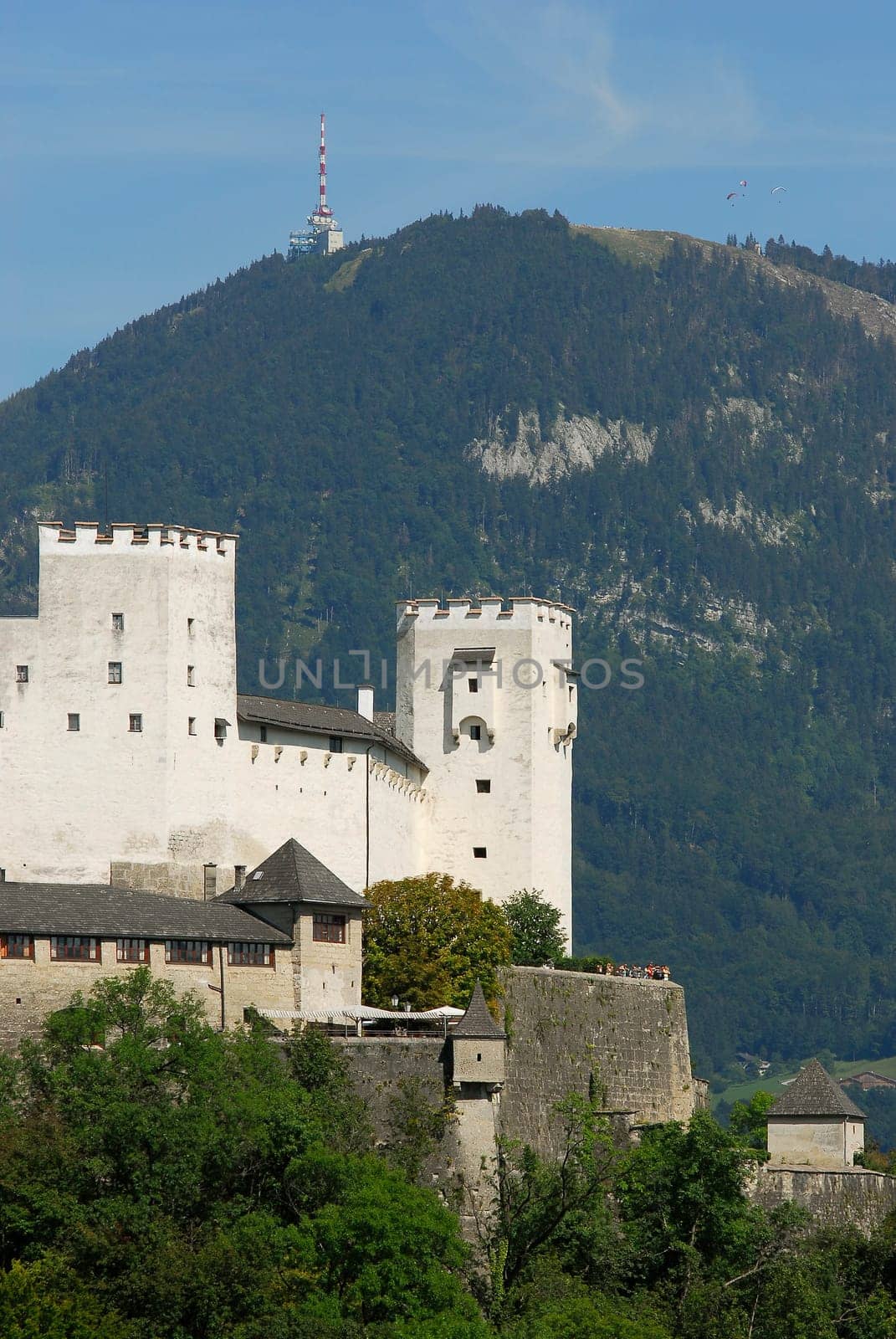 ... seen from the west...