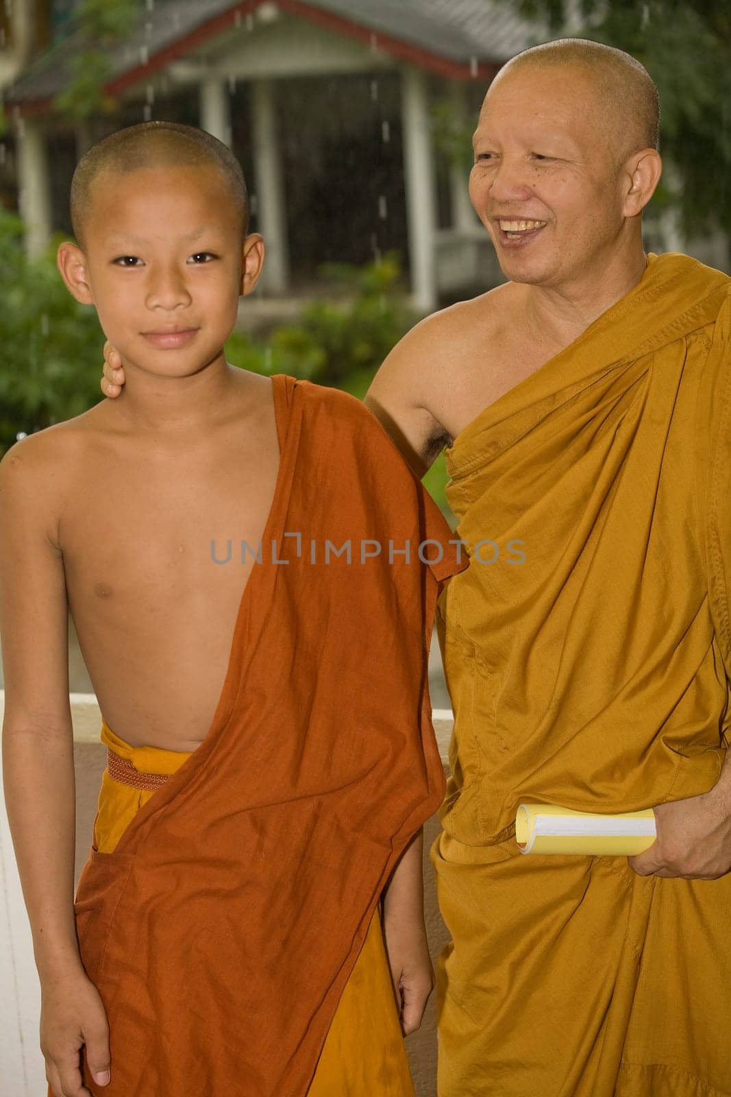 Laotian monks