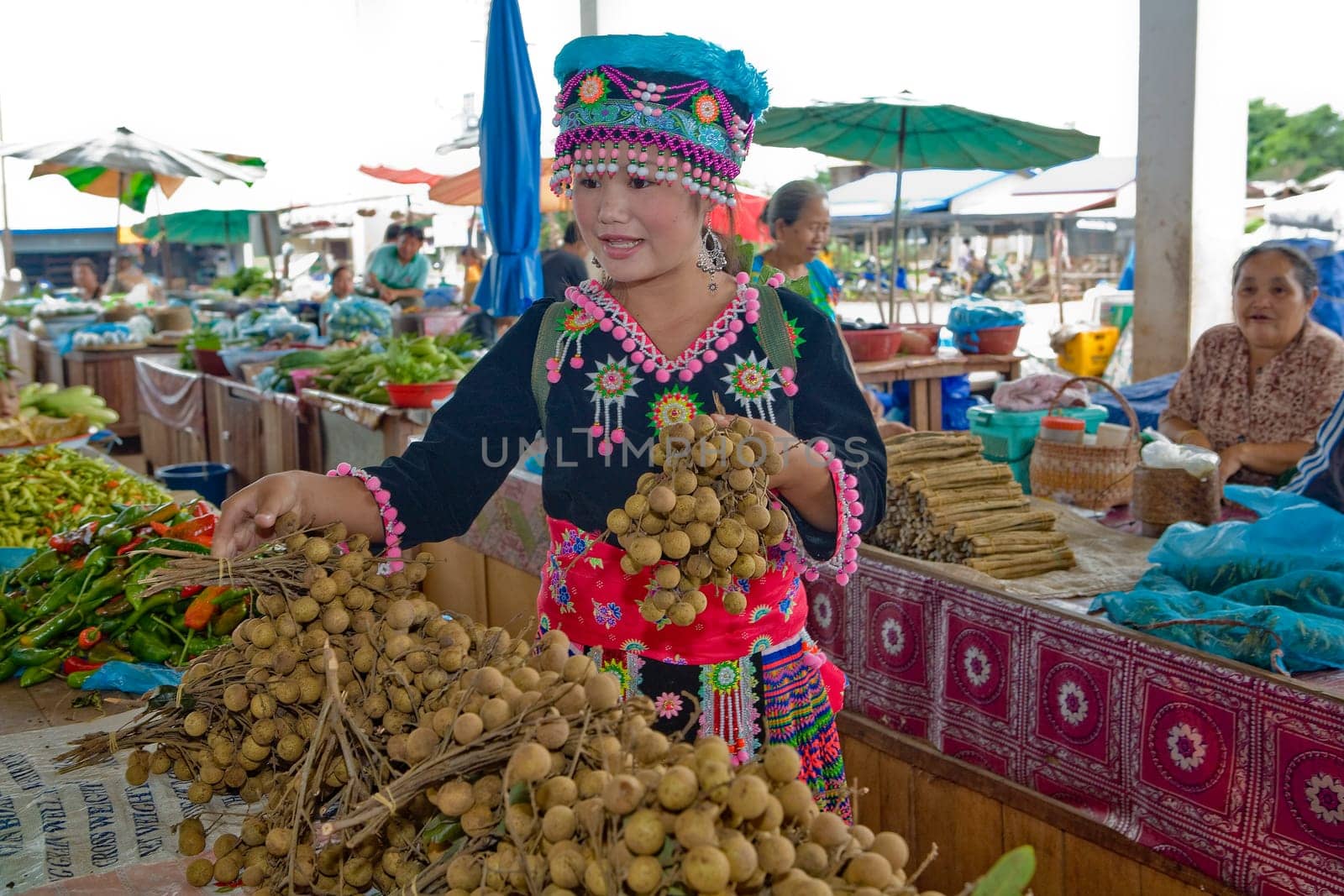 Hmong woman in Laos