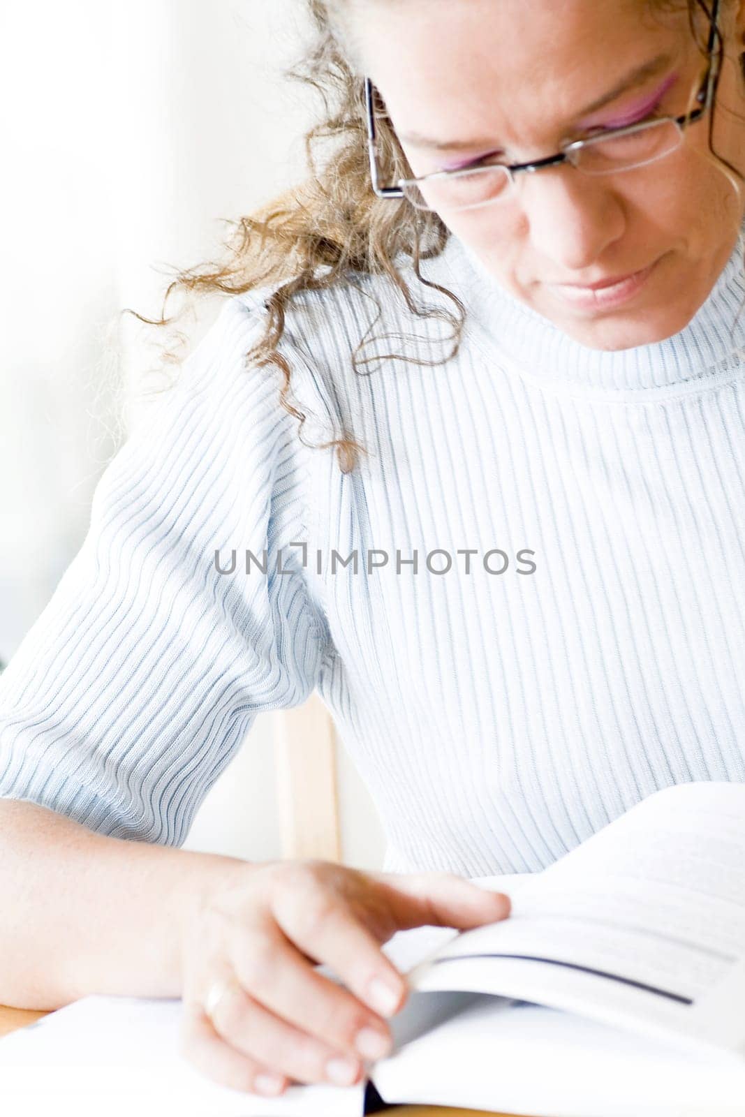 Woman reading