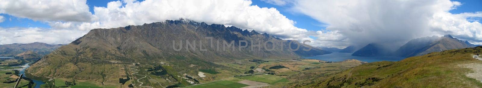 Panorama of seven individual images