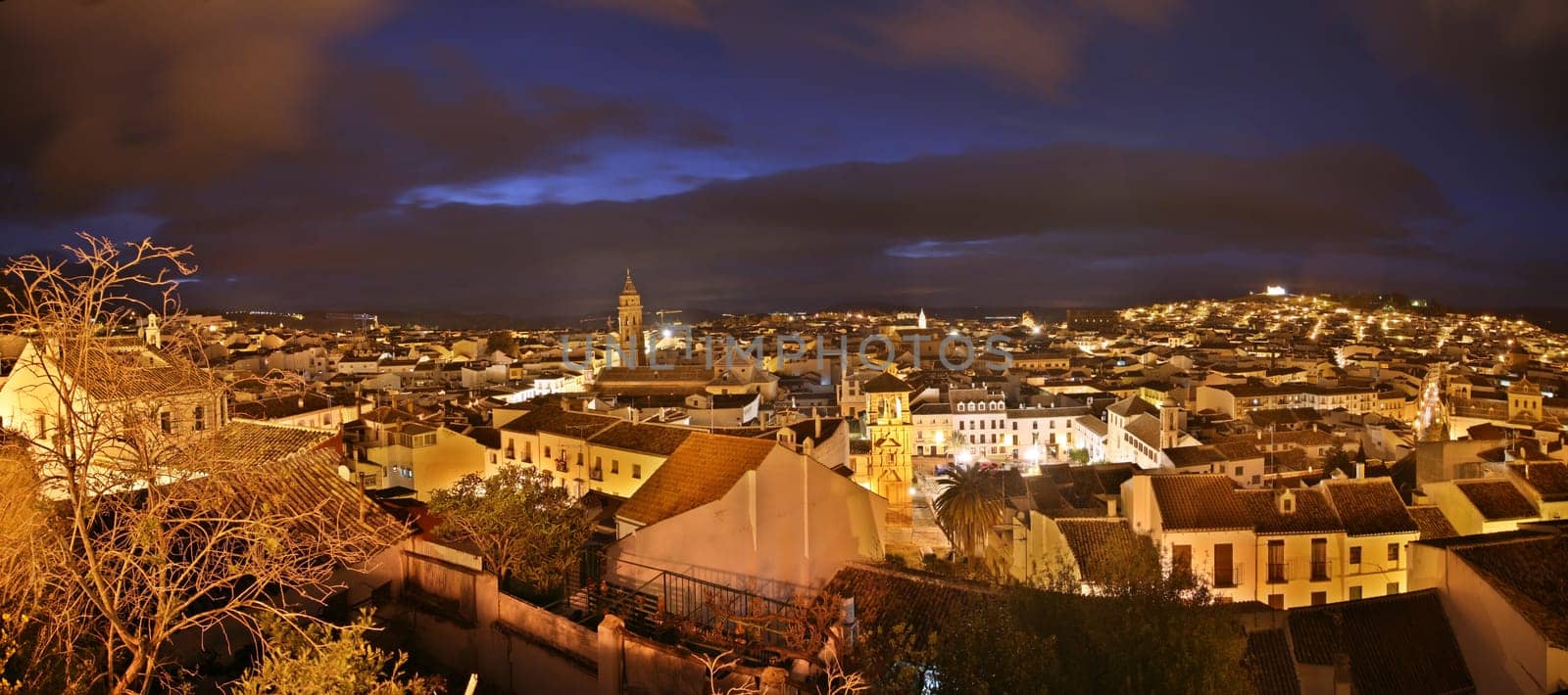 Antequera Night Panorama