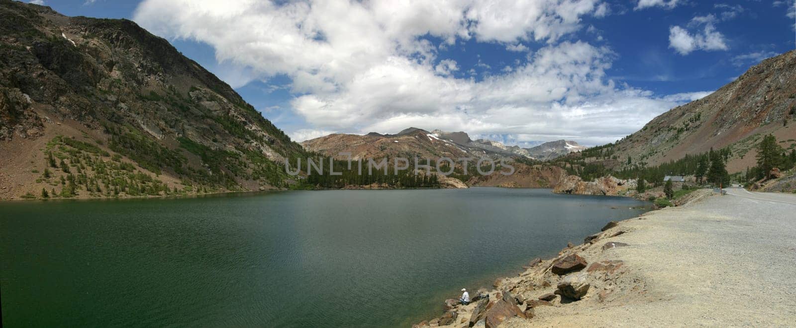 Ellery Lake near Yosemite National Park