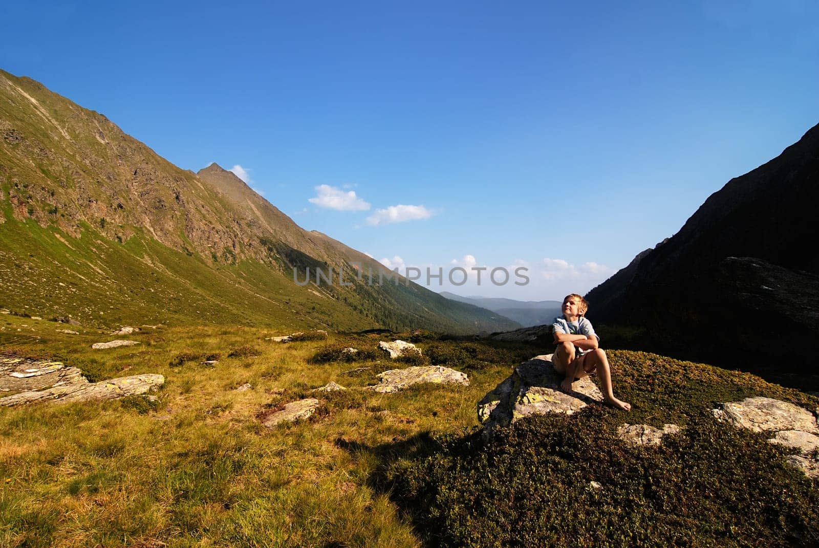 In the mountains