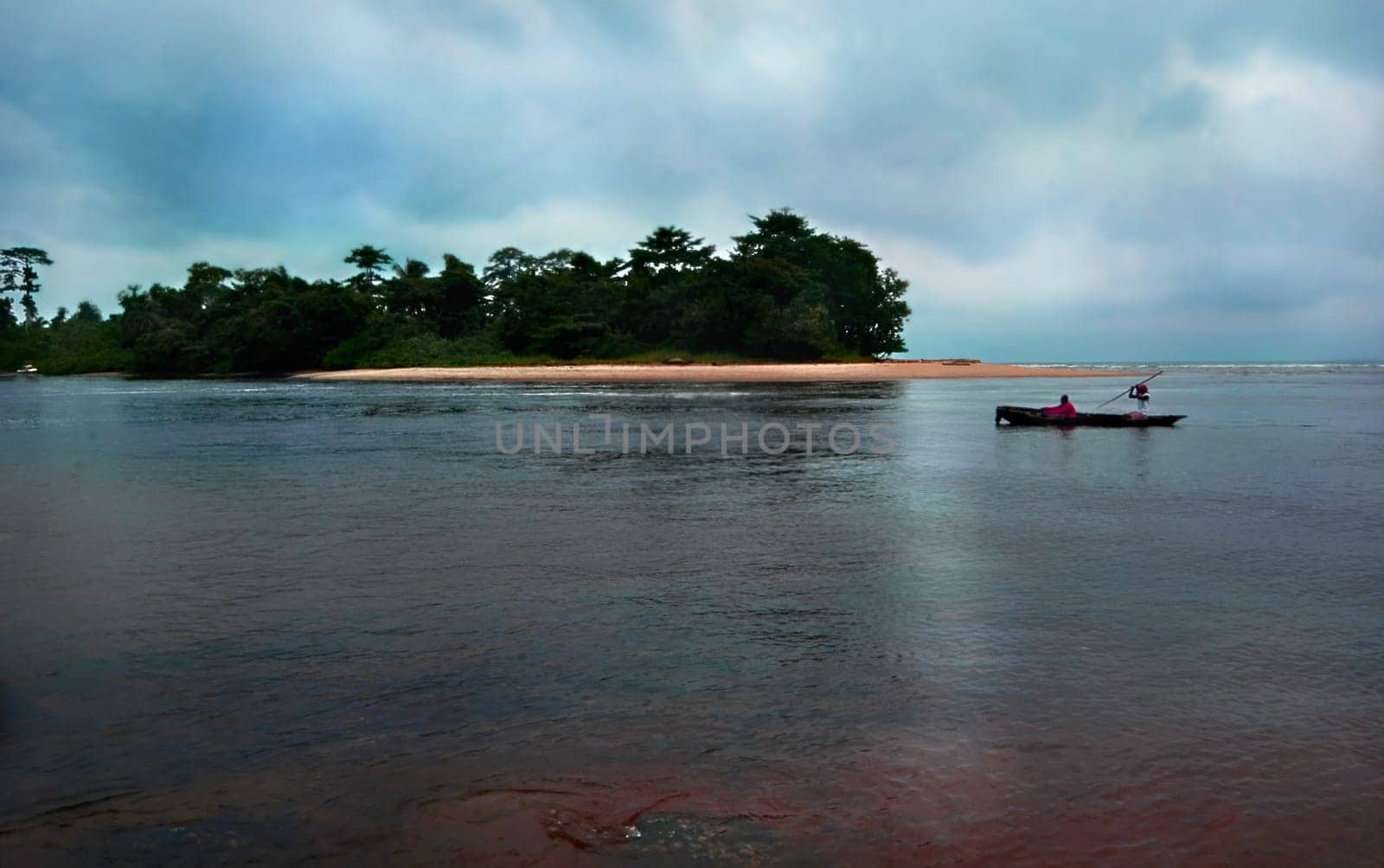 We always fish at the blue hour,when the mosquitoes buzz above the surface of the sea,the big fish jump and can be caught with a harpoon.