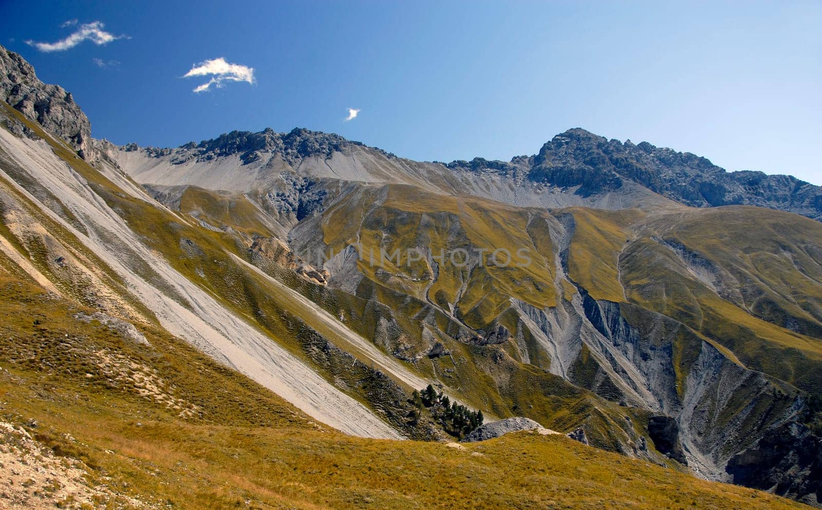 High mountain panorama