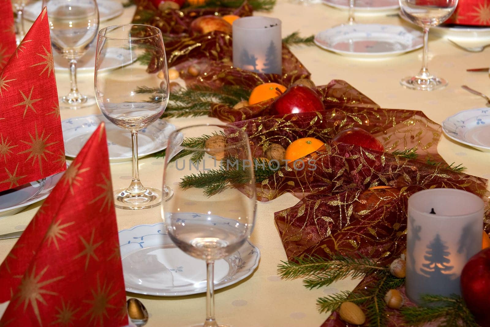 Christmas table