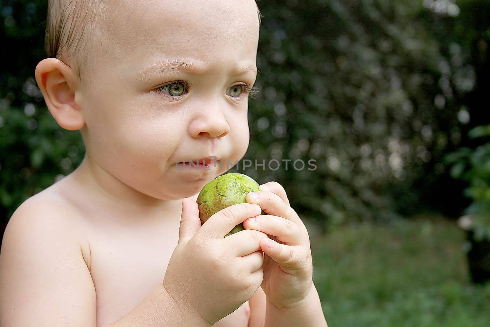 Eating fruit