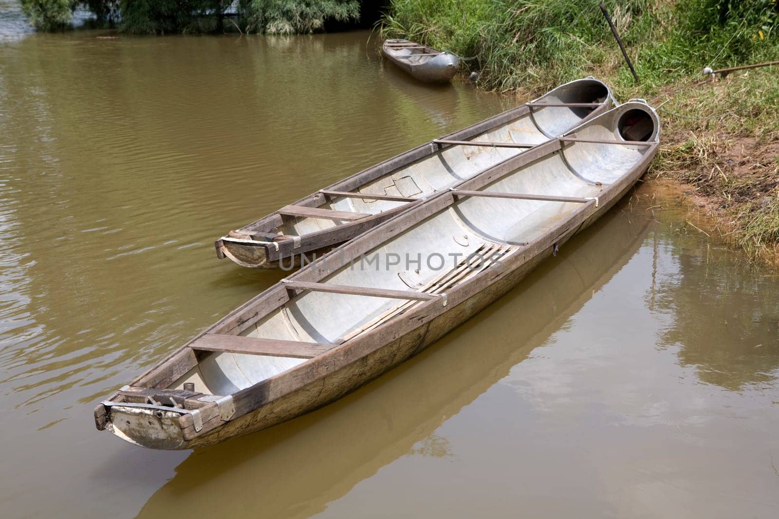 Aerial bomb as a boat