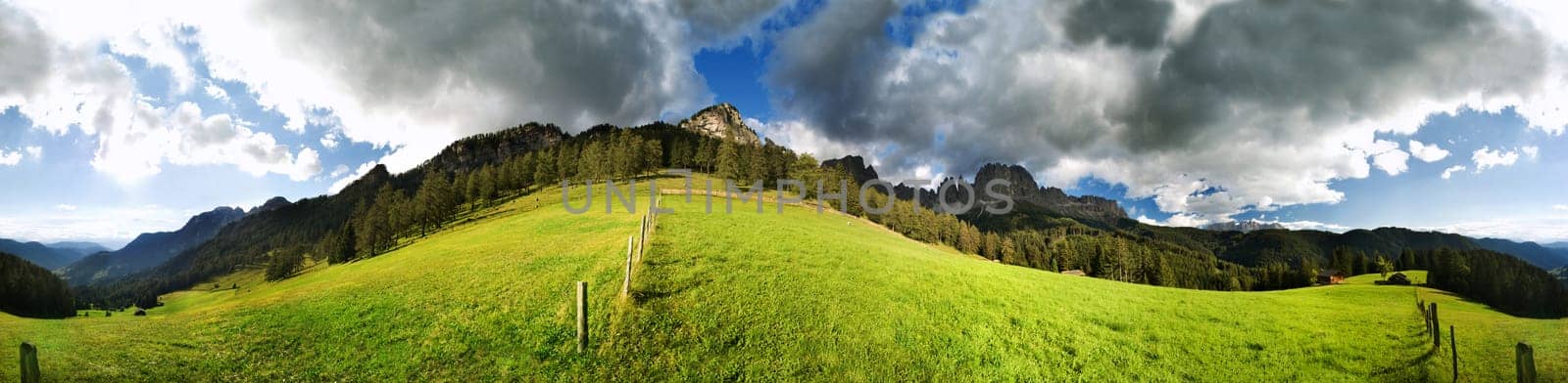 Late in the evening with the last storm clouds in the sky,I created this panorama. It is taken from 14 wide-angle portrait images and stitched together using PtGui. Nikon D80 Sigma 17-70 2.8-4.5 Macro
