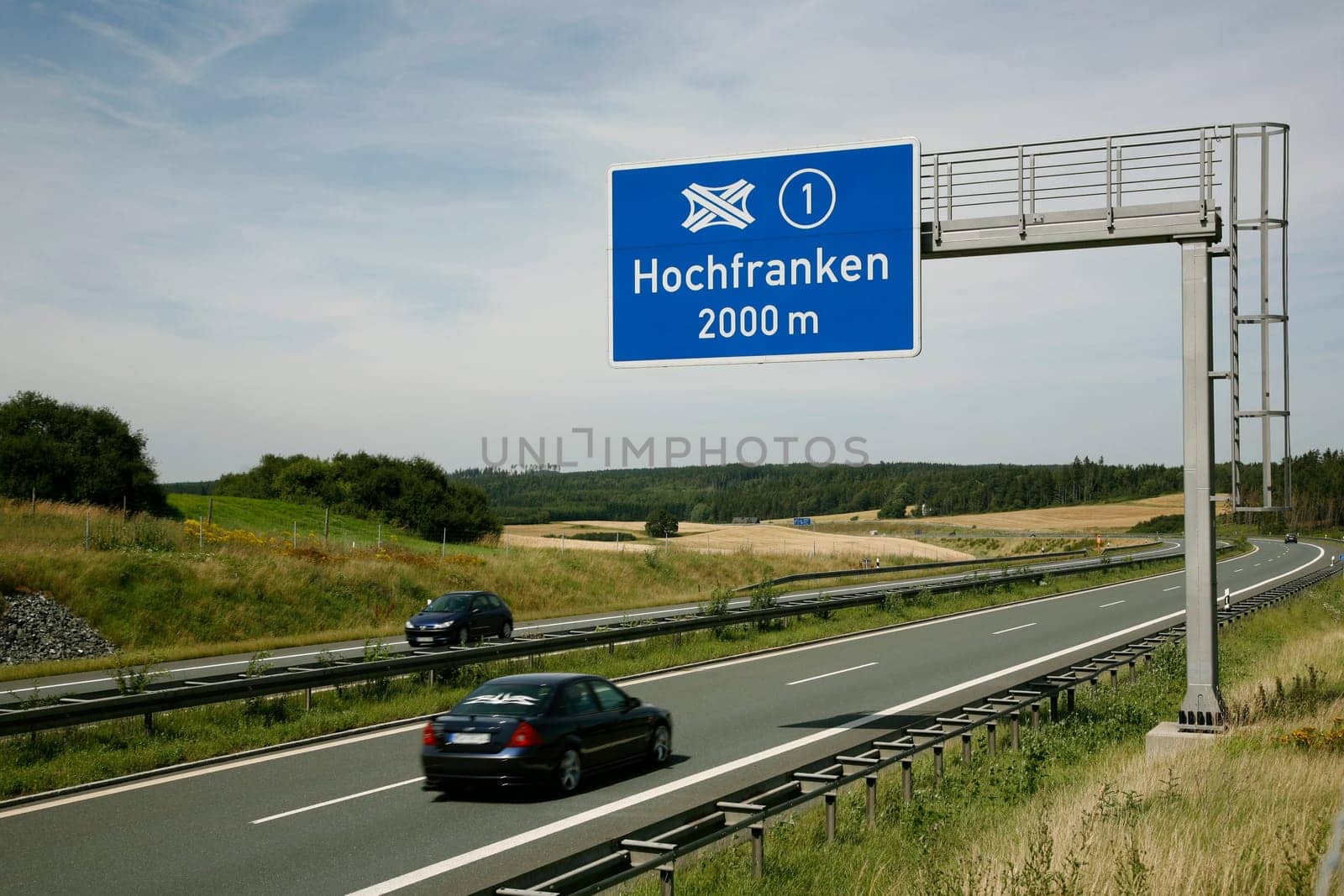 Motorway junction Hochfranken