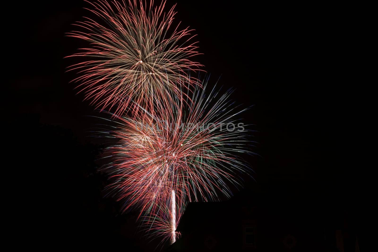 Fireworks at the Hof Folk Festival