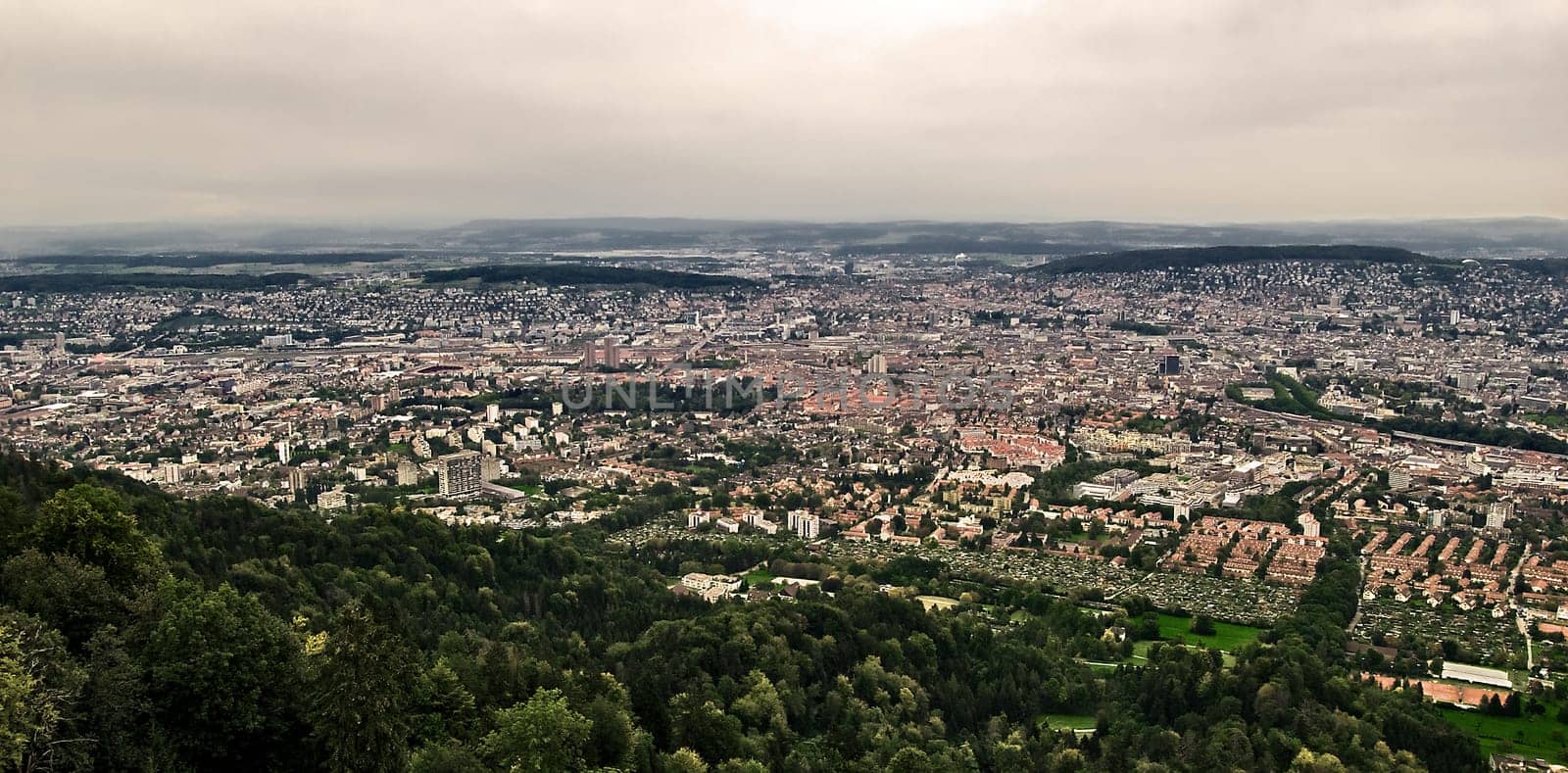 Zurich from above