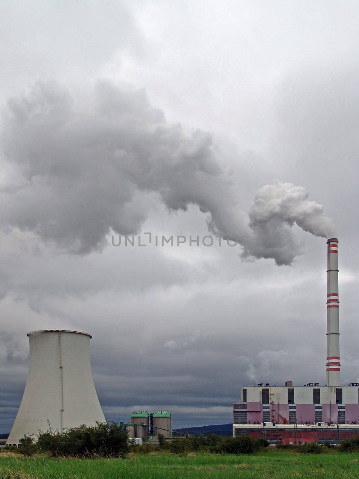 Lignite-fired power plant