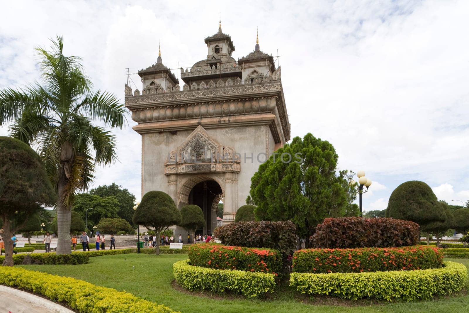 Arc de Triomphe in Vientiane,Laos