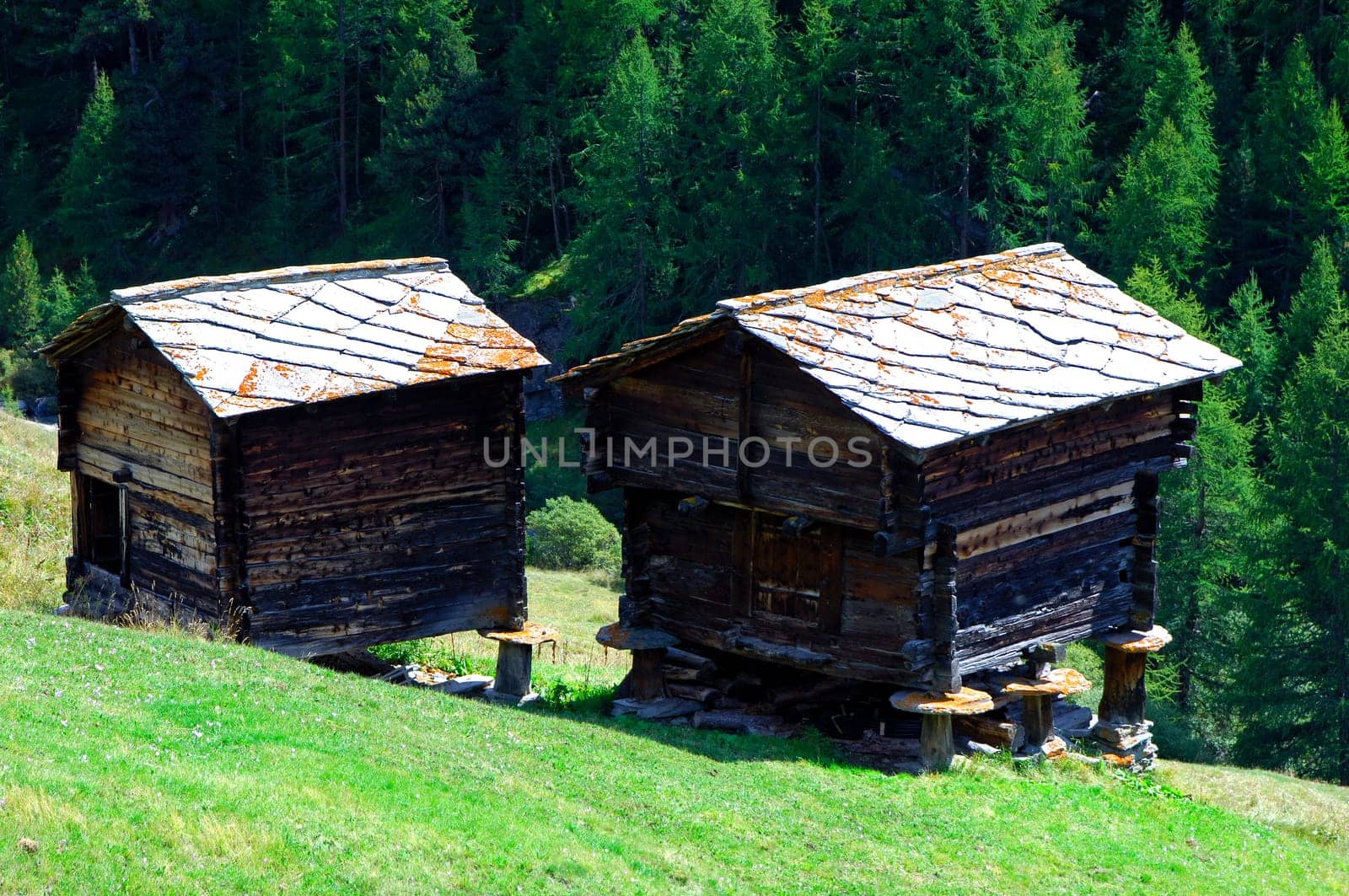 Valais Warehouses,Switzerland