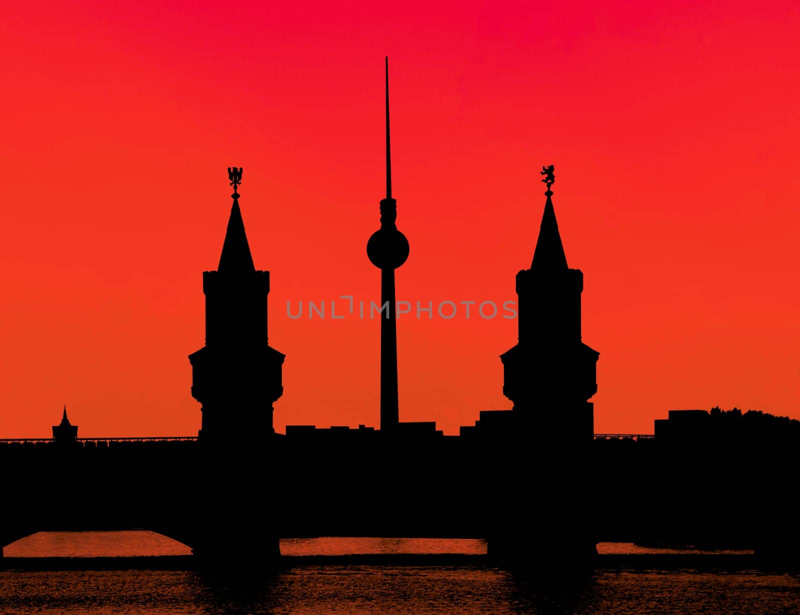 TV Tower and Oberbaum Bridge