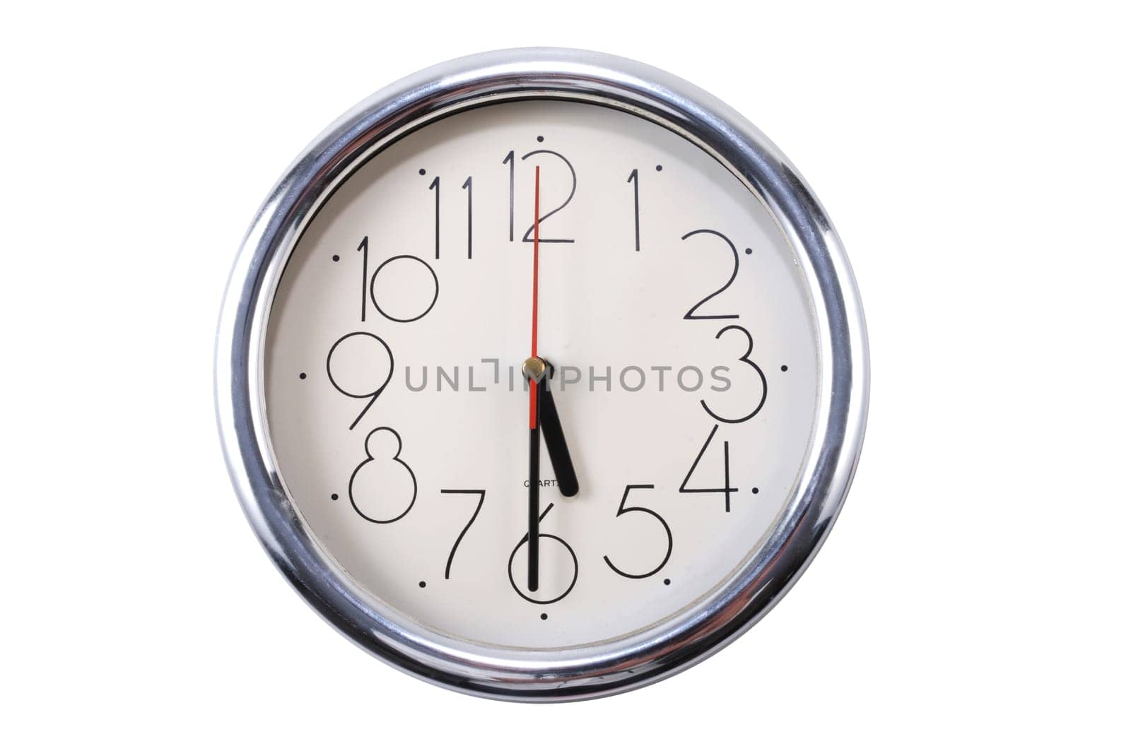 Half past six