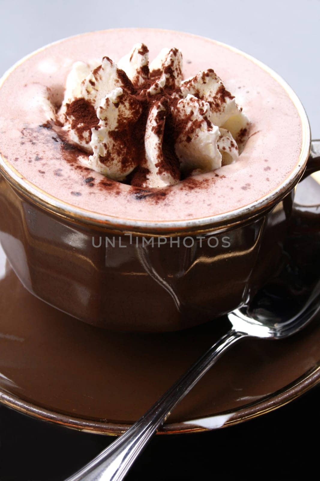 Cocoa with cream