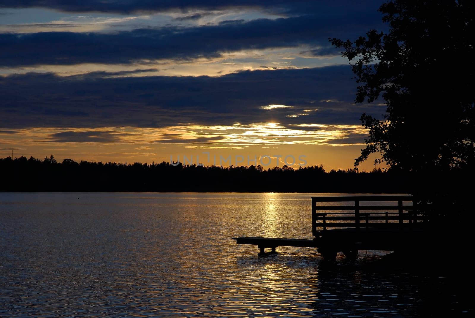 Evening at the lake