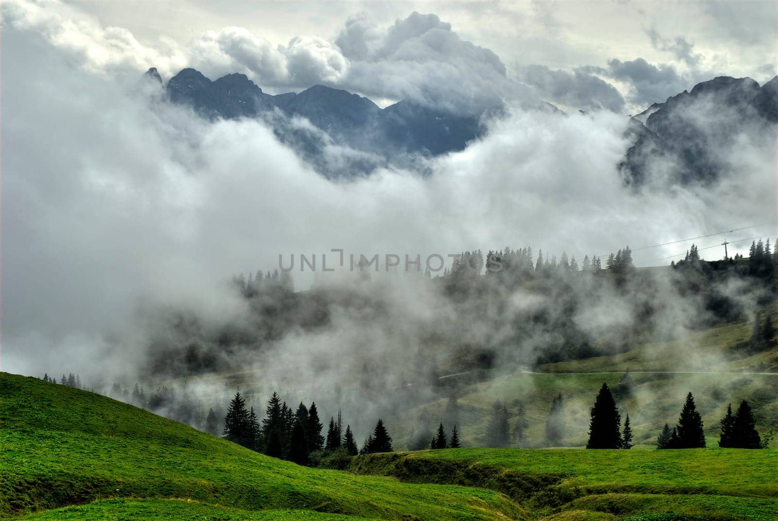 Clouds on the Fellhorn