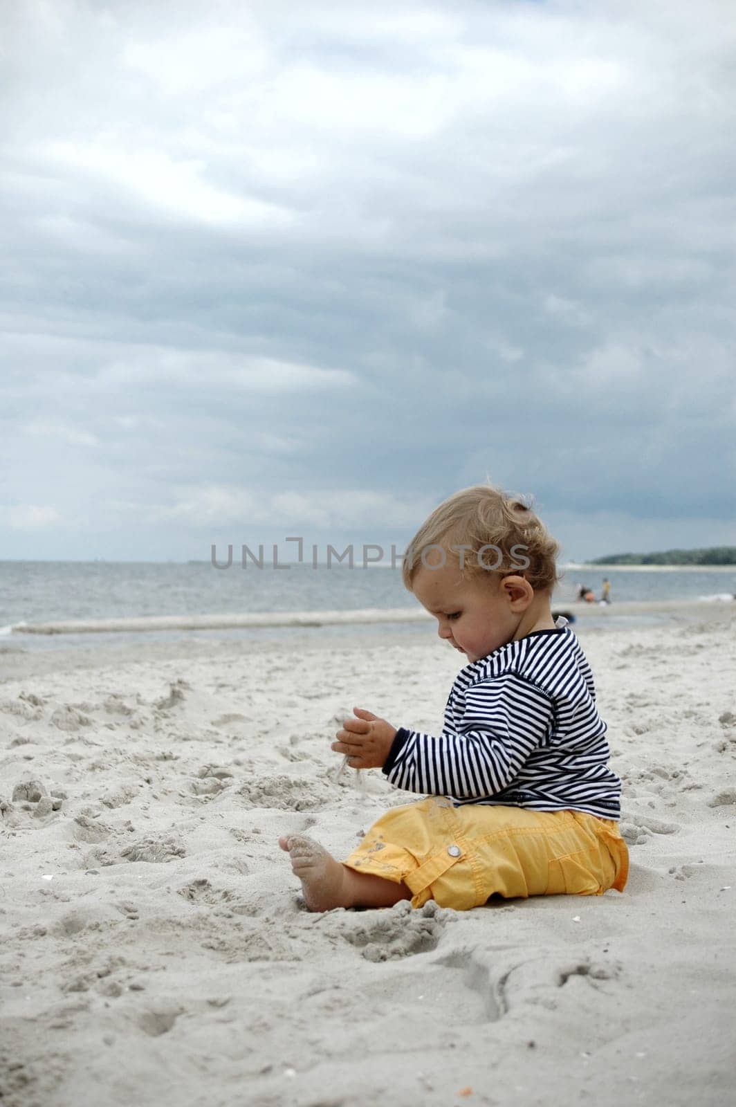 On the beach