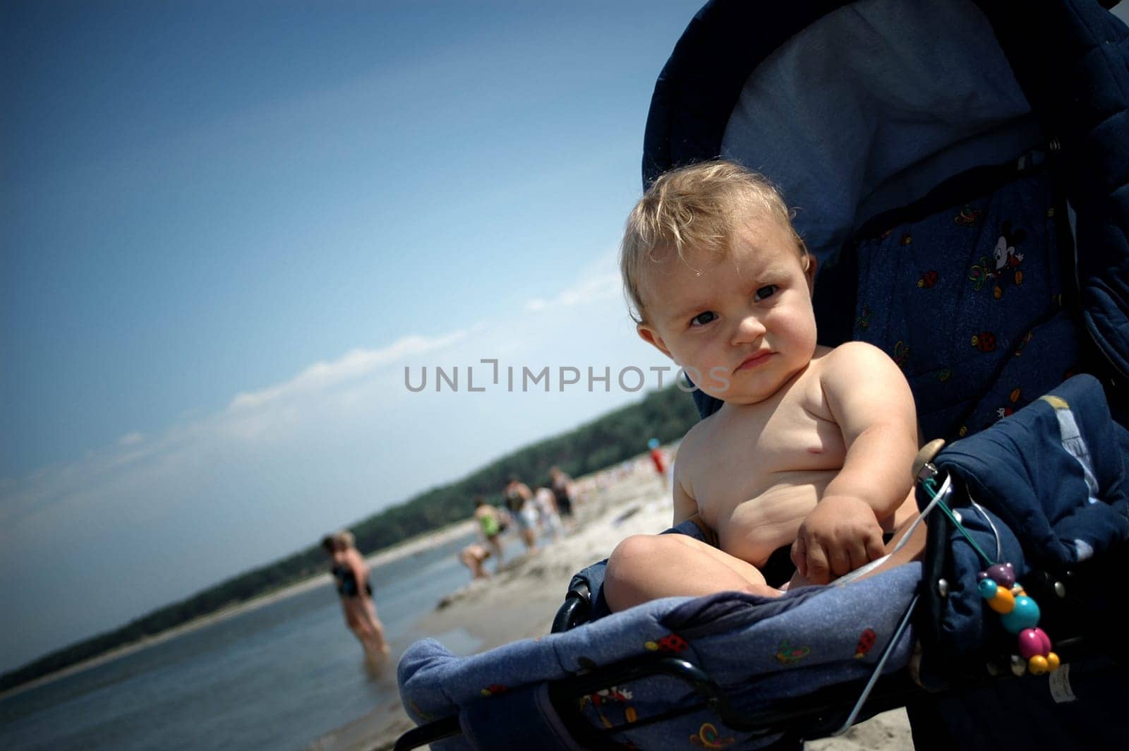 In the stroller