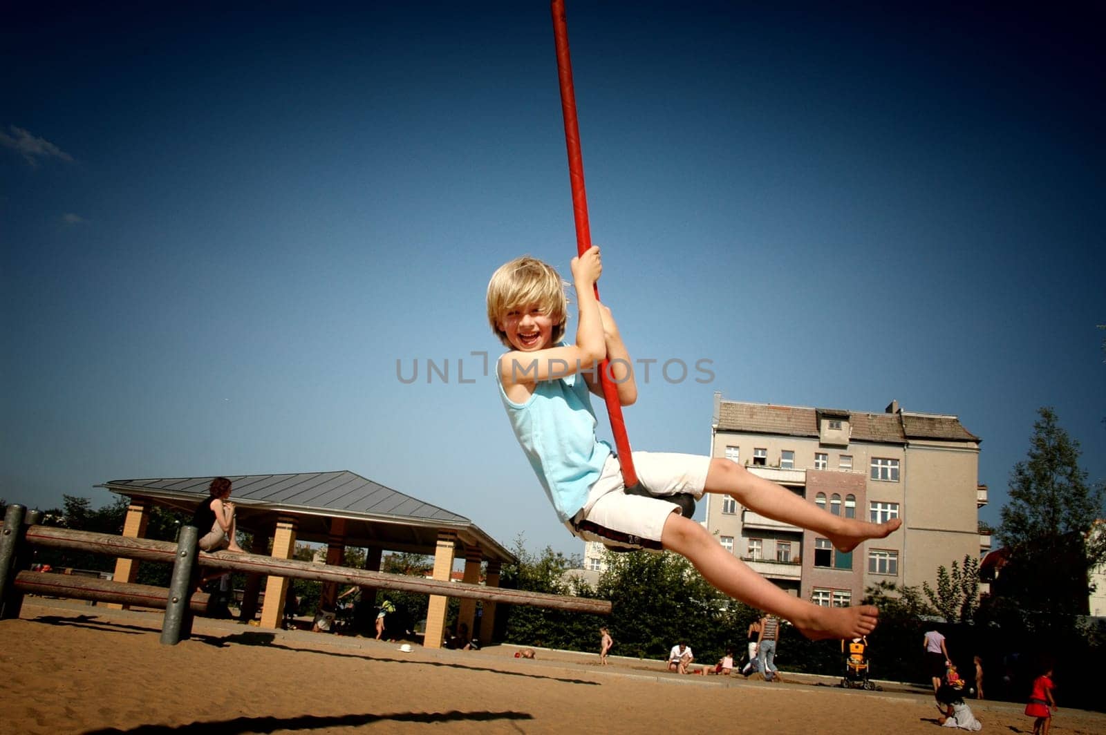 On the playground