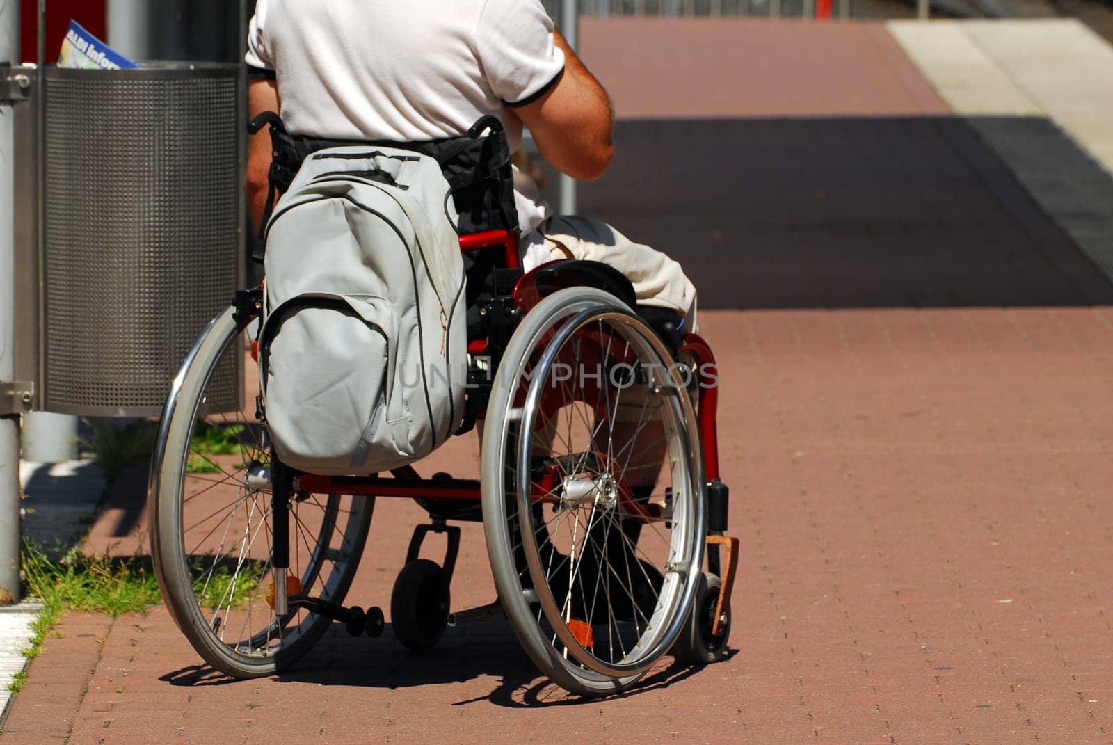 Wheelchair user