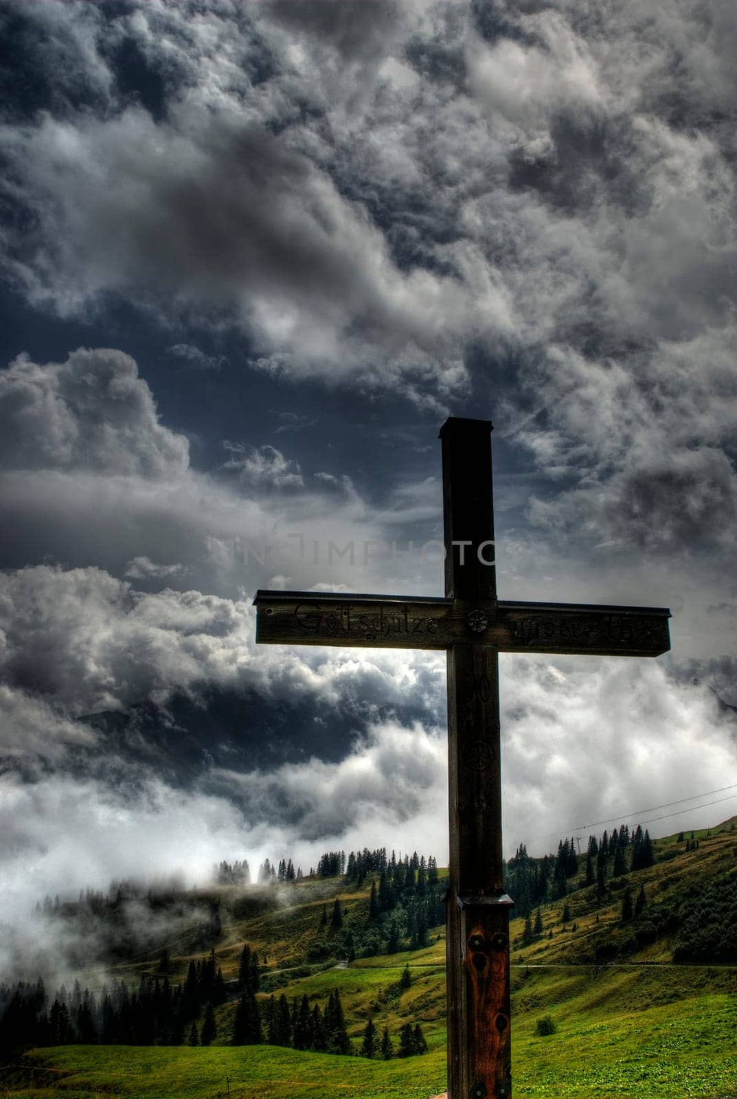 Protected by the Cross