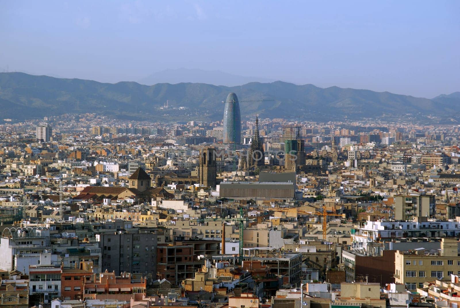 View over Barcelona