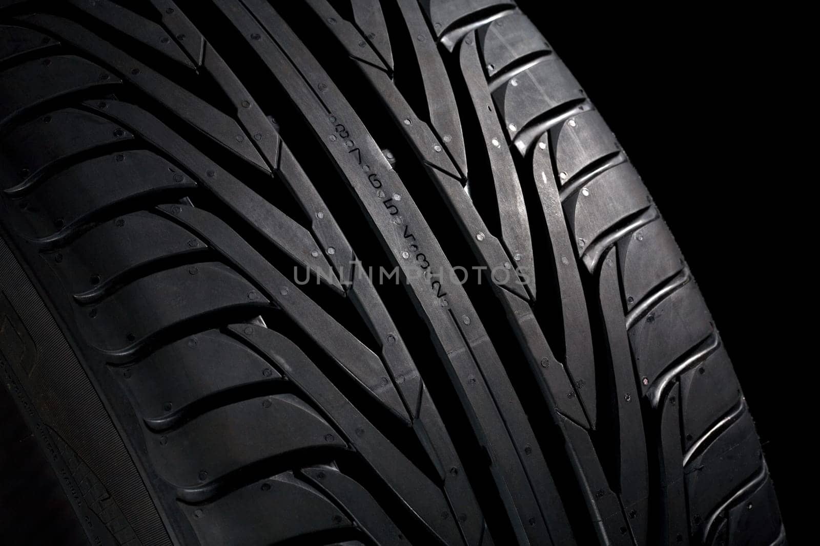 Tread of new tires