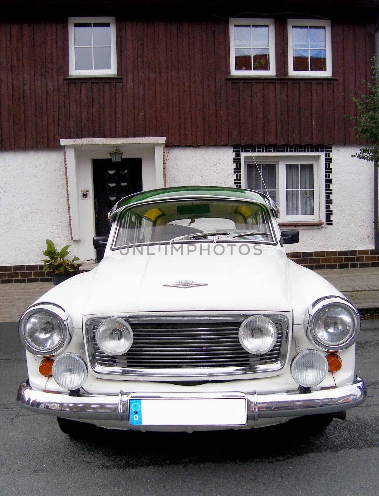 According to the owner,this Wartburg is one of 100 in the world!  In GDR times,this vehicle was a big hit!