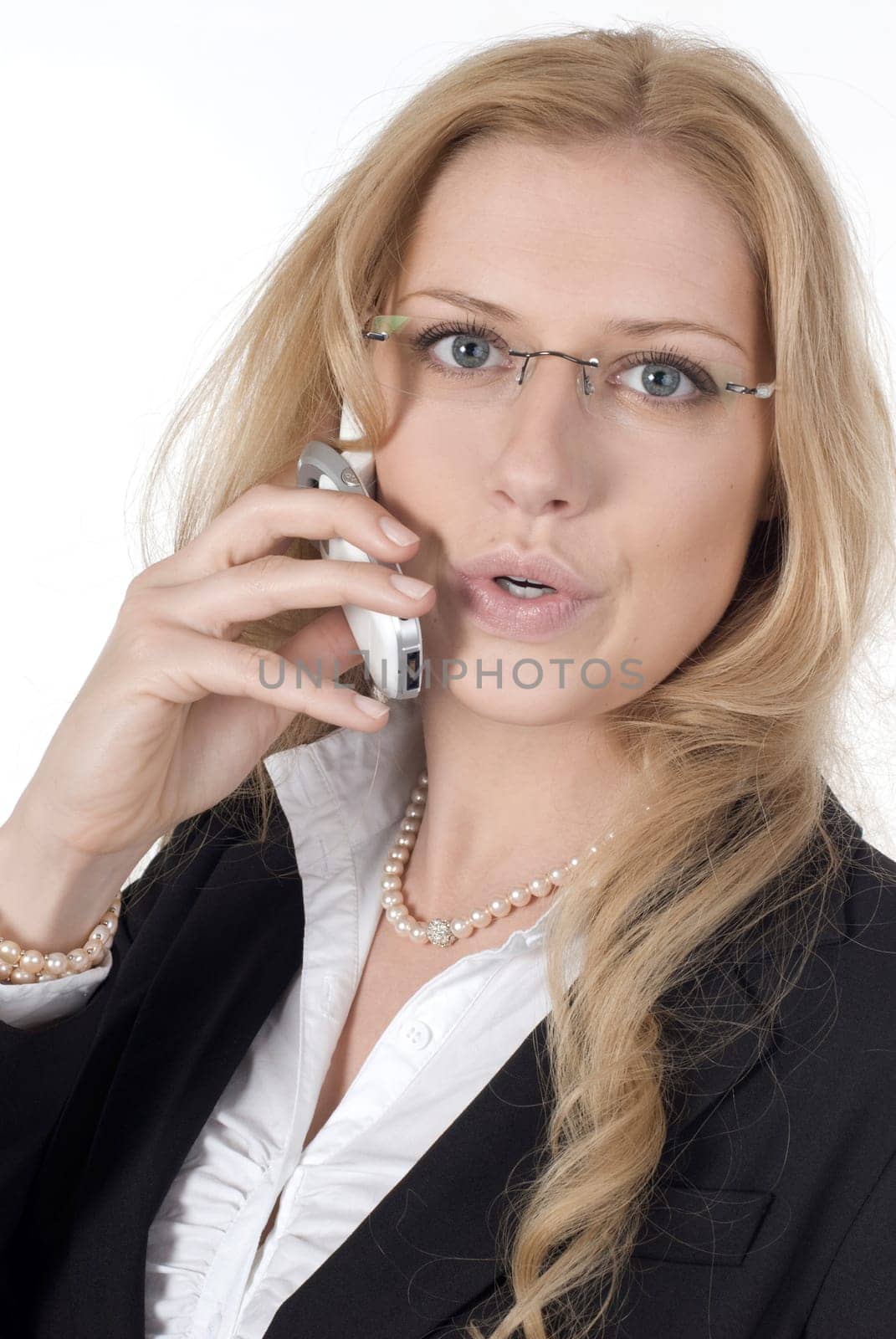 Young woman with mobile phone