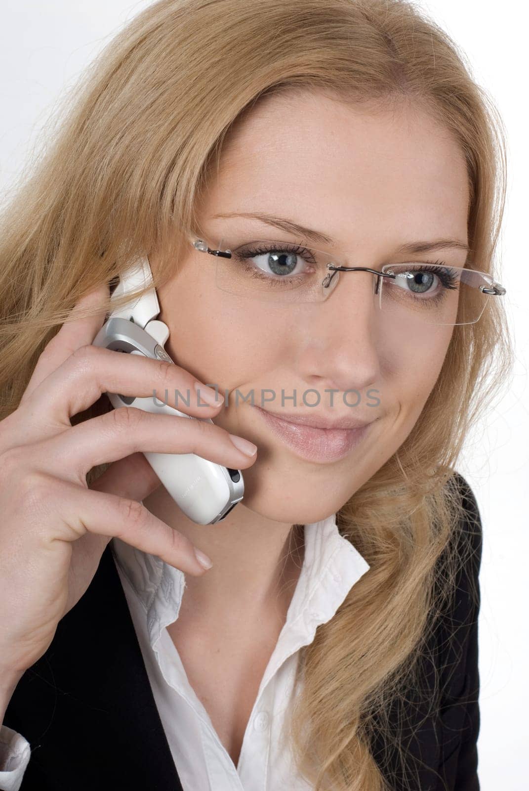 Young woman with mobile phone