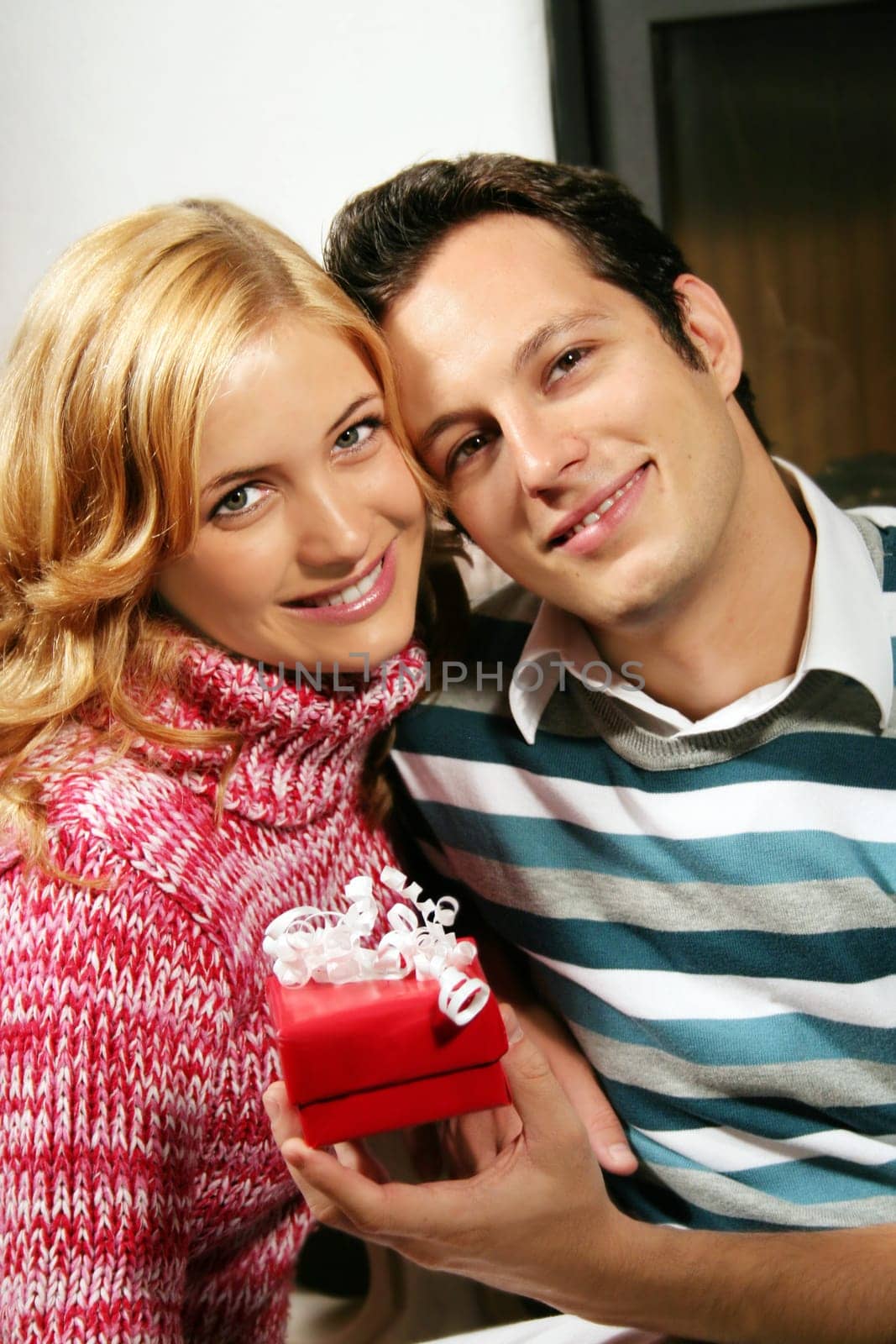 Couple at Christmas