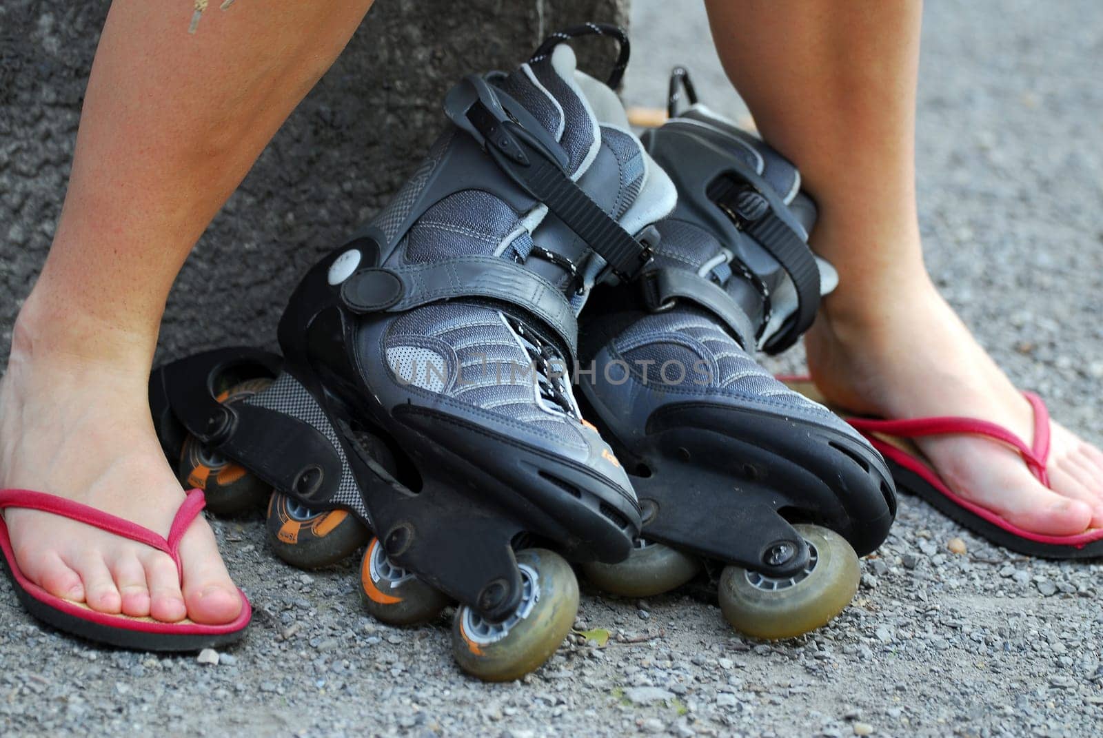 Changing shoes
