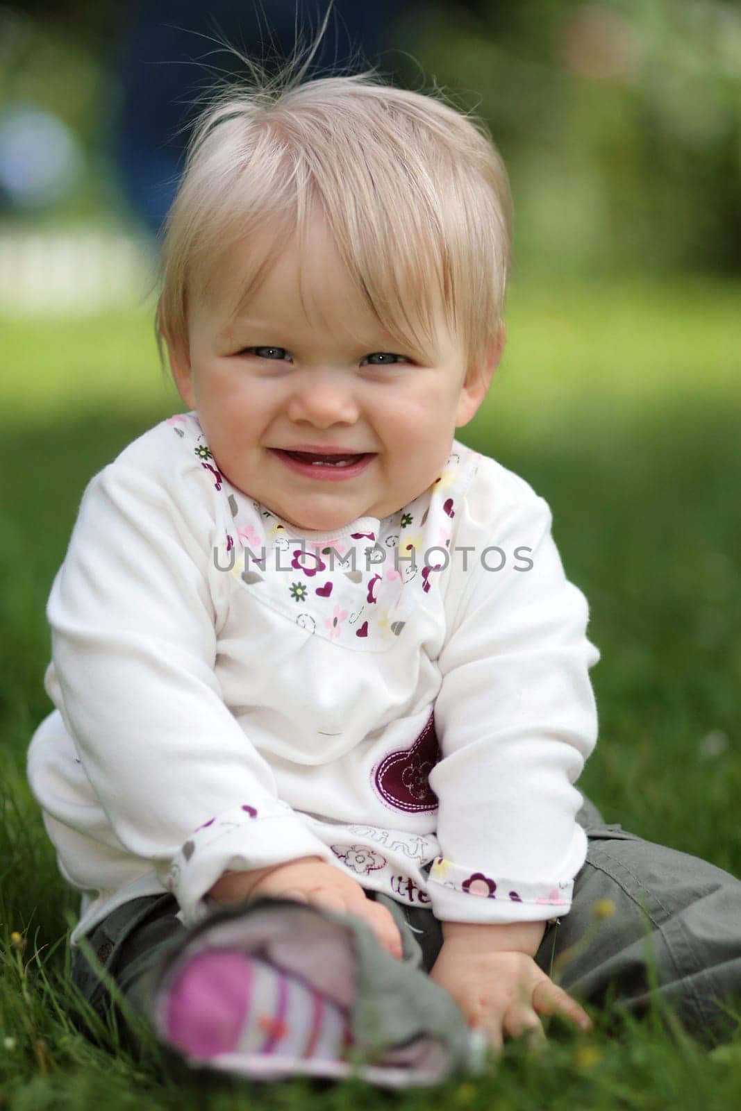 Baby Posing on the Meadow (2)