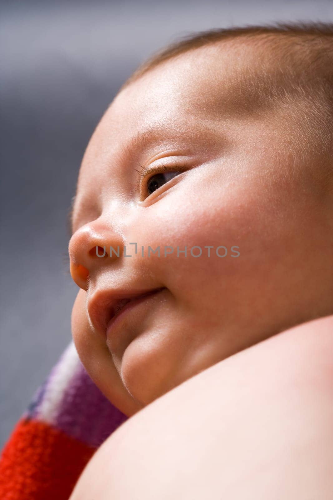 Satisfied baby