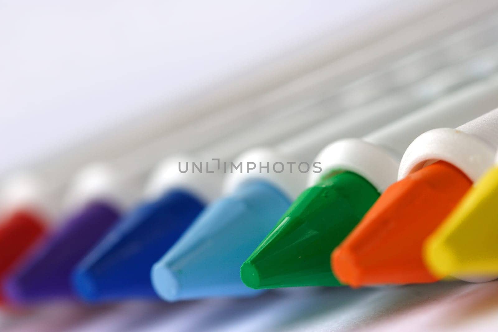 Wax crayons