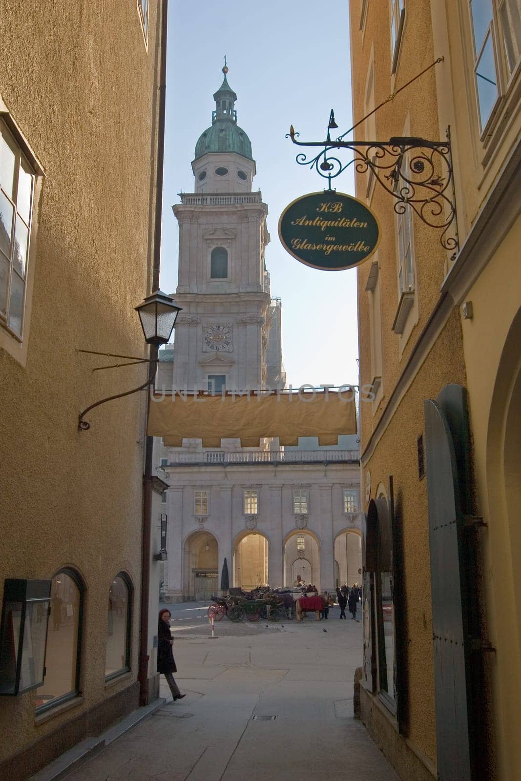 View of the church