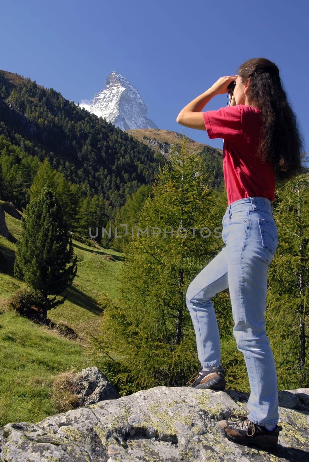View into the distance